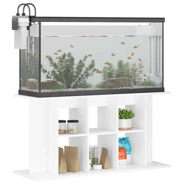 Aquariumständer Weiß 120x40x60 cm