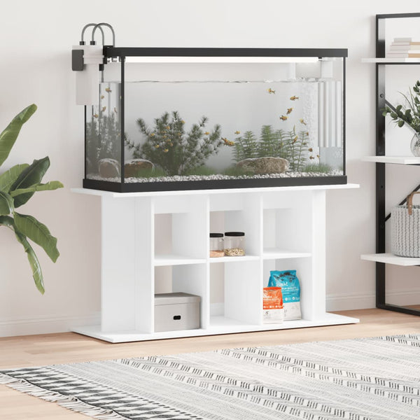 Aquariumständer Weiß 120x40x60 cm