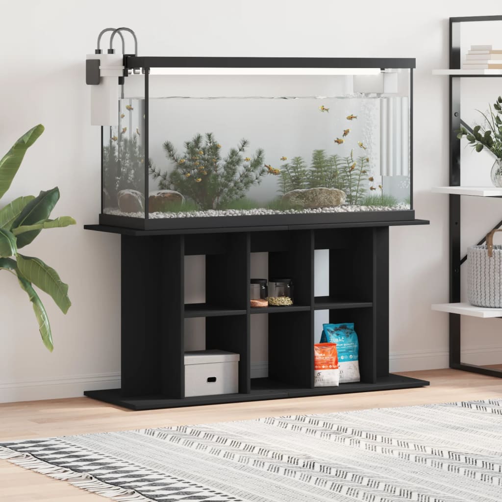 Aquariumständer Schwarz 120x40x60 cm