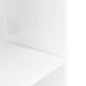 Aquariumständer Hochglanz Weiß 120x40x60 cm
