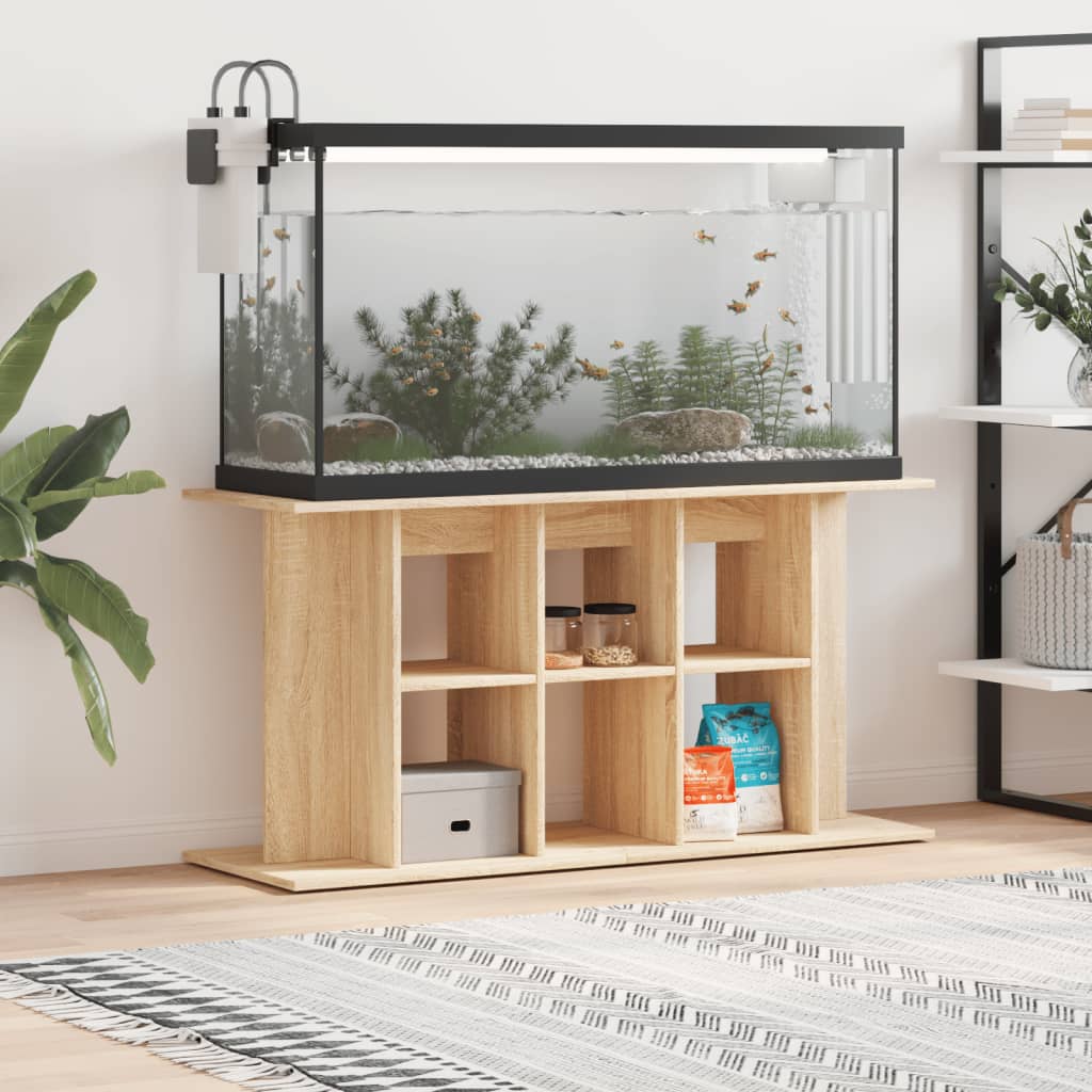 Aquariumständer Sonoma-Eiche 120x40x60 cm