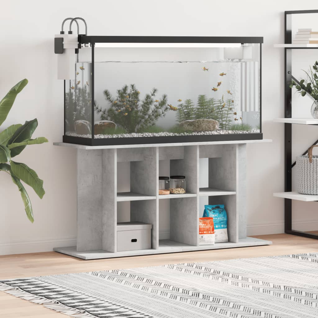 Aquariumständer Betongrau 120x40x60 cm