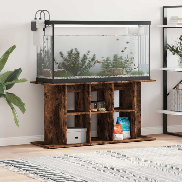 Aquariumständer Räuchereiche 120x40x60 cm