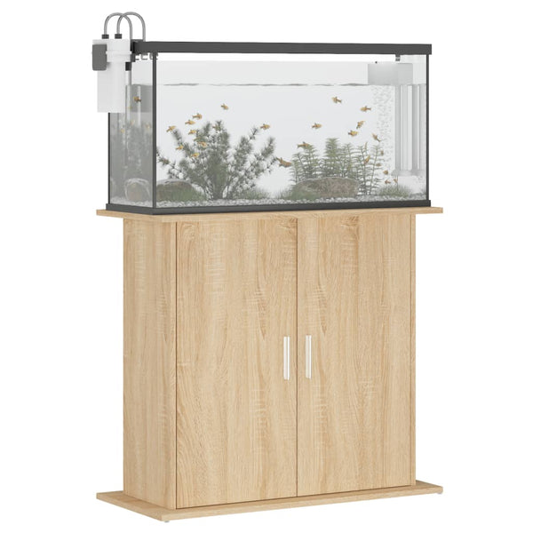 Aquariumständer Sonoma Eiche 81x36x73cm