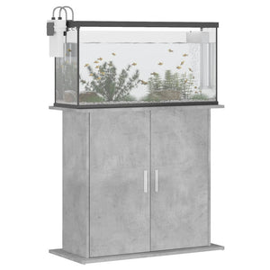 Aquariumständer Betongrau 81x36x73cm