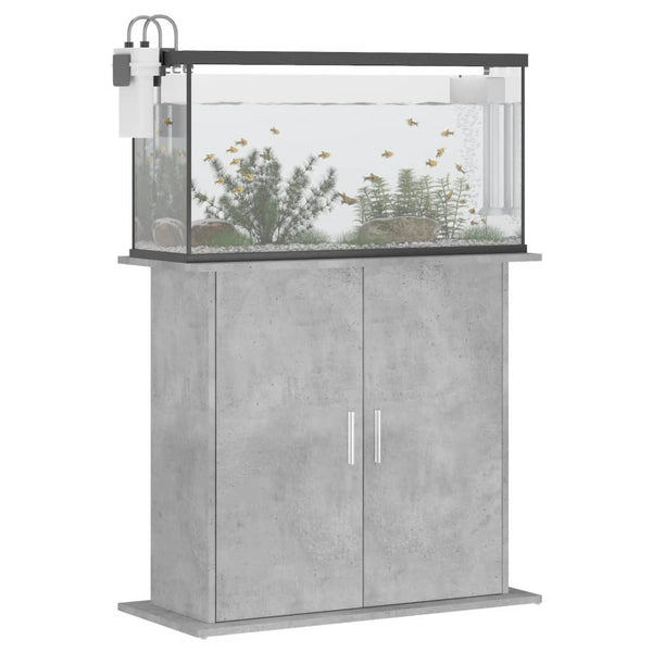 Aquariumständer Betongrau 81x36x73cm