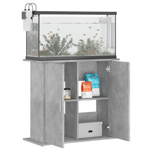 Aquariumständer Betongrau 81x36x73cm
