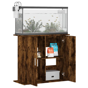 Aquariumständer Räuchereiche 81x36x73 cm