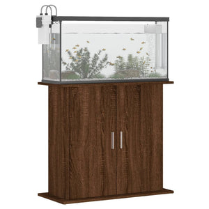 Aquariumständer Braun Eichen-Optik