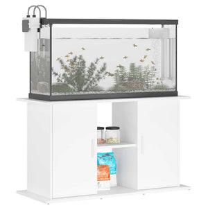 Aquariumständer Weiß 101x41x58 cm