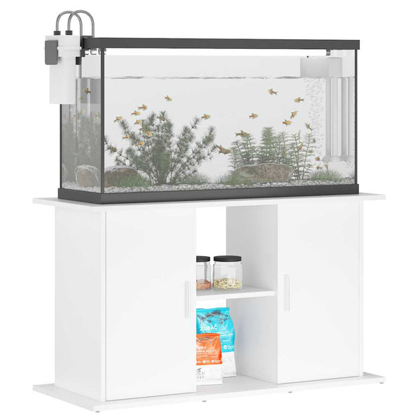 Aquariumständer Weiß 101x41x58 cm
