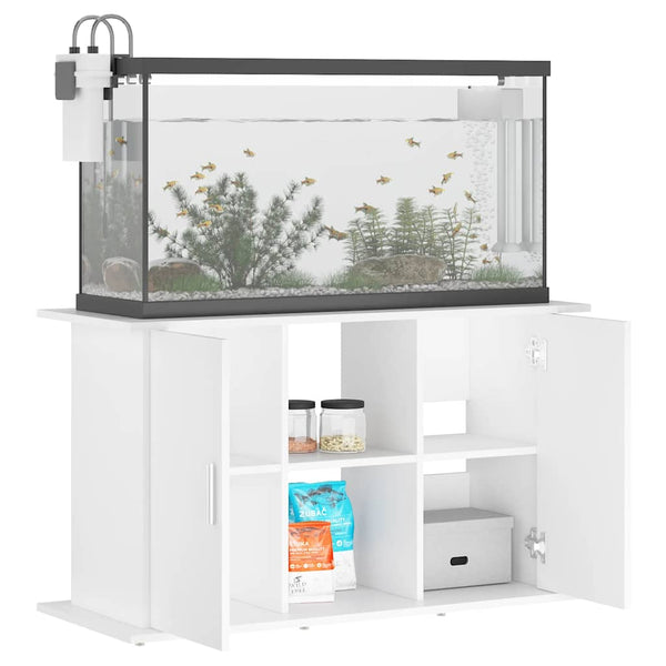 Aquariumständer Weiß 101x41x58 cm