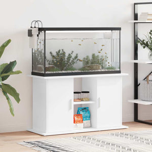 Aquariumständer Weiß 101x41x58 cm