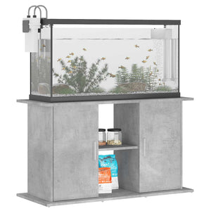 Aquariumständer Betongrau 101 cm