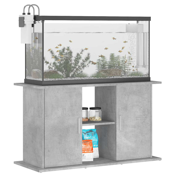 Aquariumständer Betongrau 101 cm