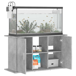 Aquariumständer Betongrau 101 cm