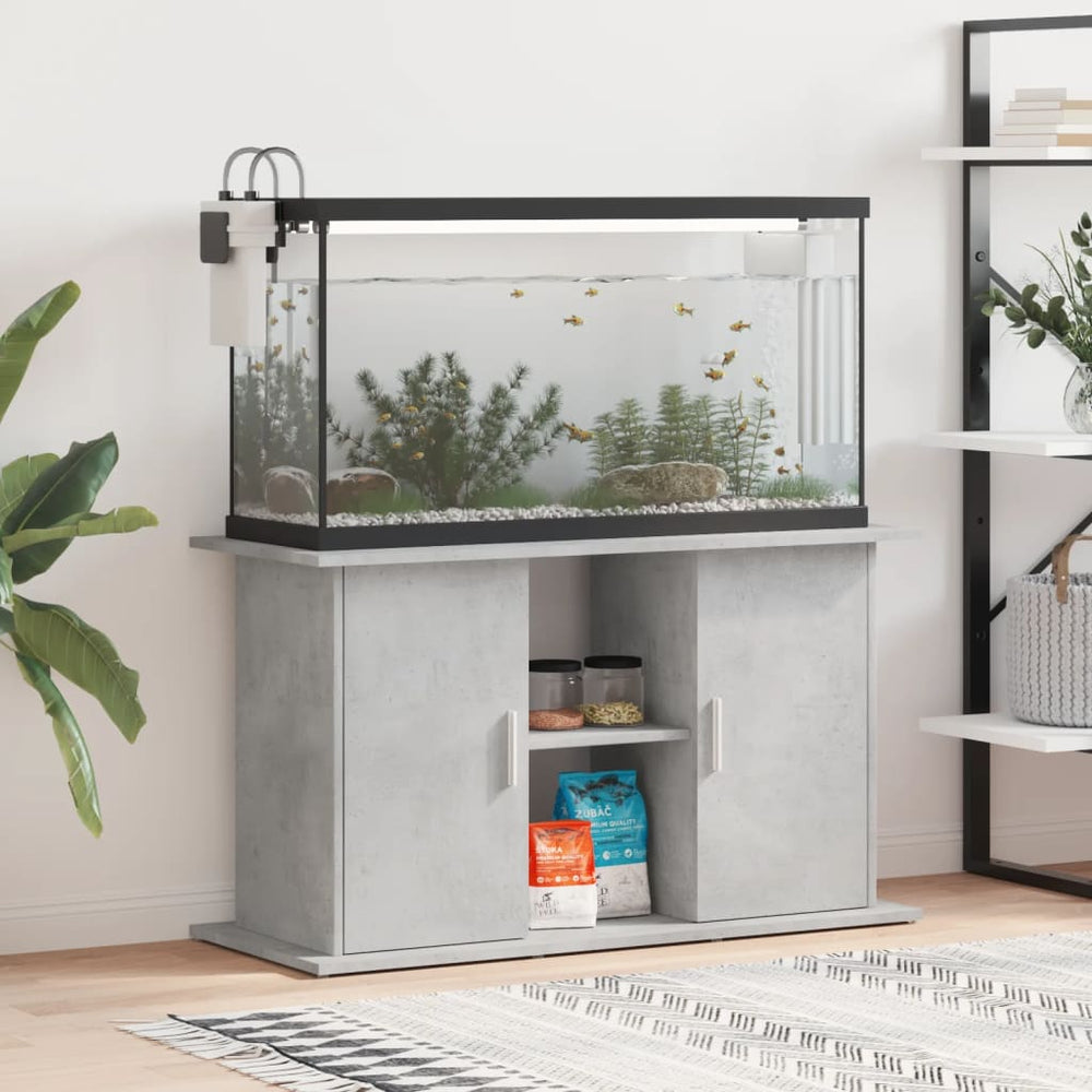 Aquariumständer Betongrau 101 cm