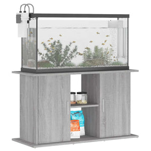 Aquariumständer Grau Sonoma 101x41x58 cm