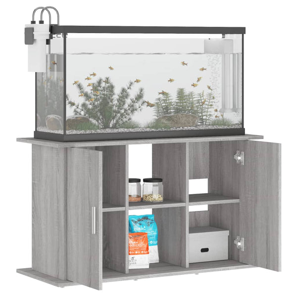 Aquariumständer Grau Sonoma 101x41x58 cm