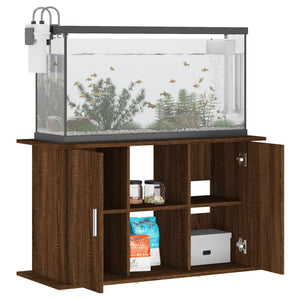 Aquariumständer Braun Eichenoptik 101 cm