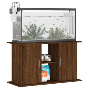 Aquariumständer Braun Eichenoptik 101 cm