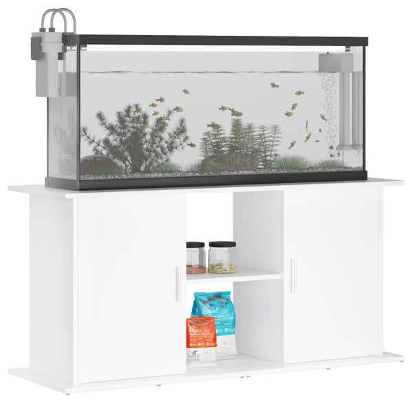 Aquariumständer Weiß 121 cm