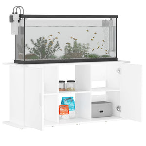 Aquariumständer Weiß 121 cm