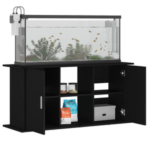 Aquariumständer Schwarz 121 cm