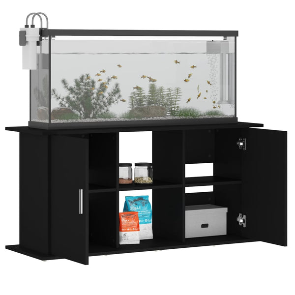 Aquariumständer Schwarz 121 cm