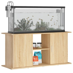 Aquariumständer Sonoma Eiche 121 cm