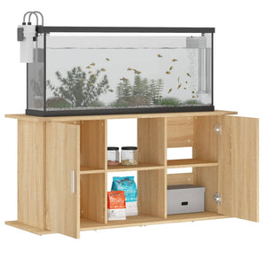 Aquariumständer Sonoma Eiche 121 cm