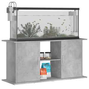 Aquariumständer Betongrau 121x41x58cm