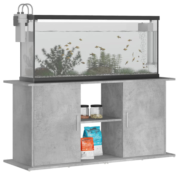 Aquariumständer Betongrau 121x41x58cm