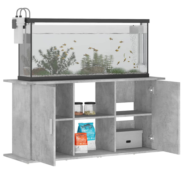 Aquariumständer Betongrau 121x41x58cm