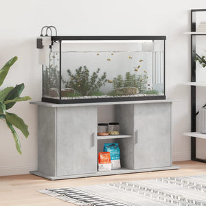 Aquariumständer Betongrau 121x41x58cm