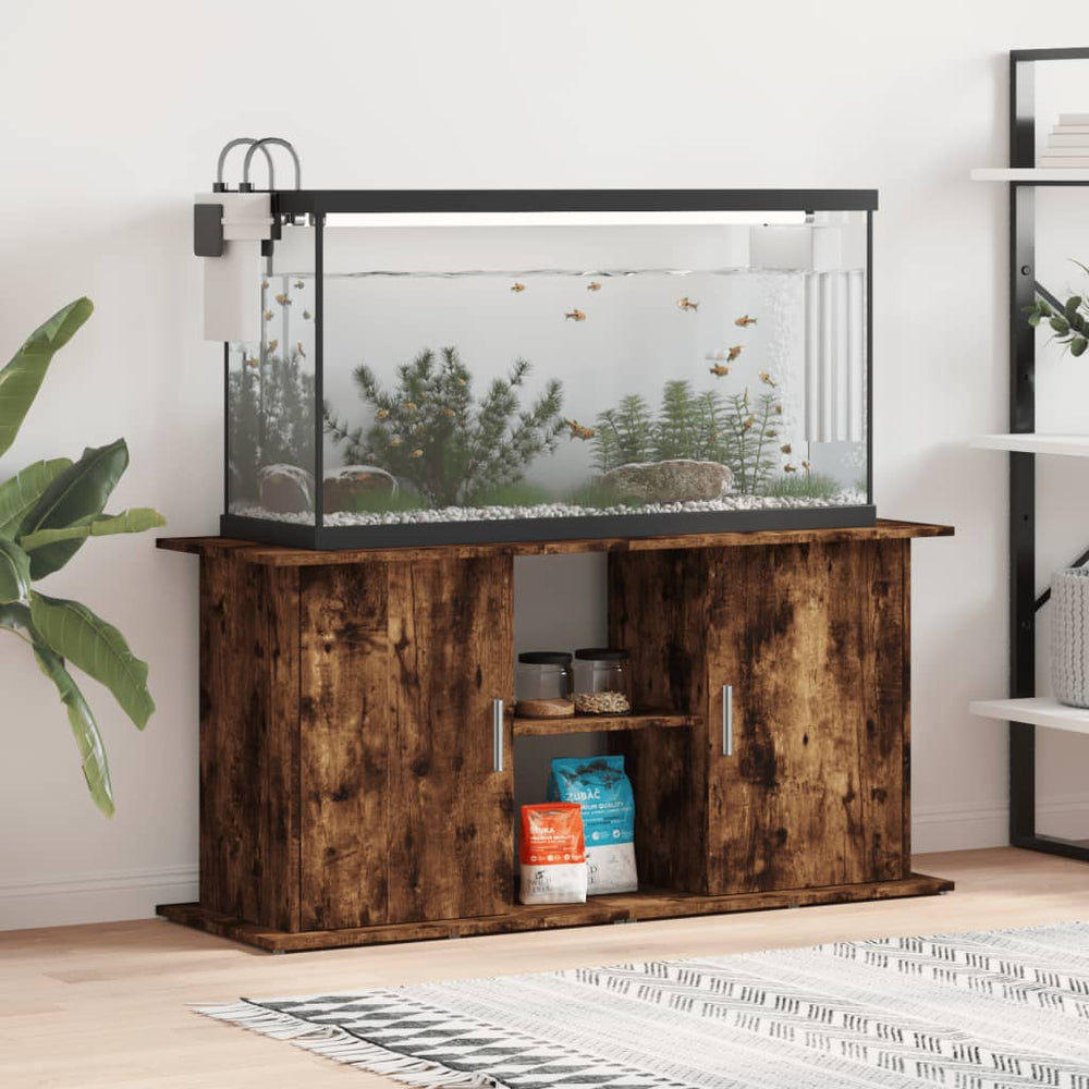 Aquariumständer Räuchereiche 121 cm