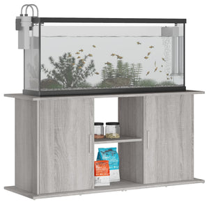 Aquariumständer Grau Sonoma 121x41x58 cm
