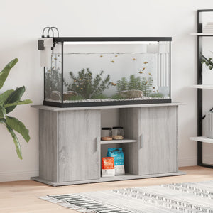 Aquariumständer Grau Sonoma 121x41x58 cm
