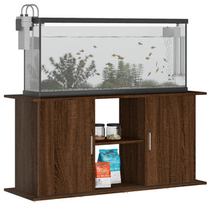 Aquariumständer Braun Eichen-Optik 121 cm