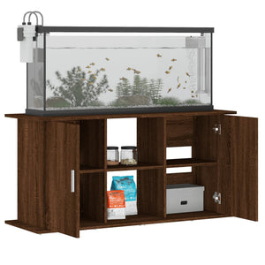 Aquariumständer Braun Eichen-Optik 121 cm