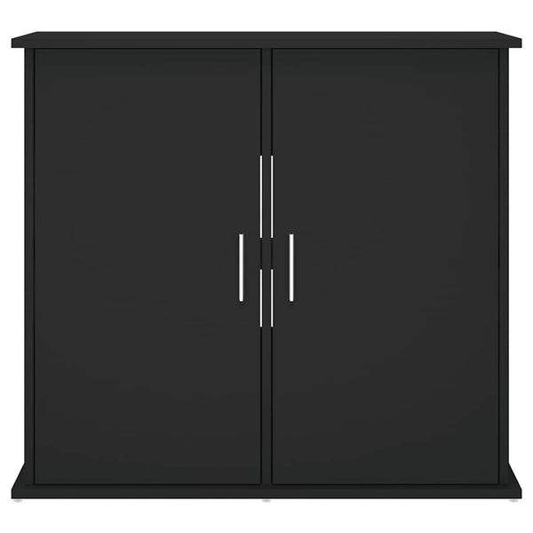 Aquariumständer Schwarz 81x36x73 cm