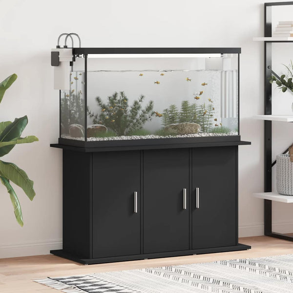 Aquariumständer Schwarz 101 cm