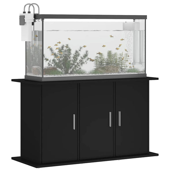 Aquariumständer Schwarz 101 cm
