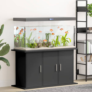 Aquariumständer Schwarz 101 cm