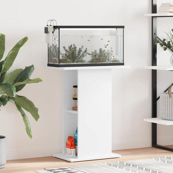 Aquarium Ständer Weiß Holz