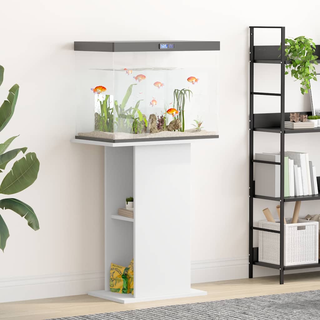 Aquarium Ständer Weiß Holz