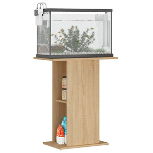 Aquariumständer Sonoma-Eiche, 60,5 cm