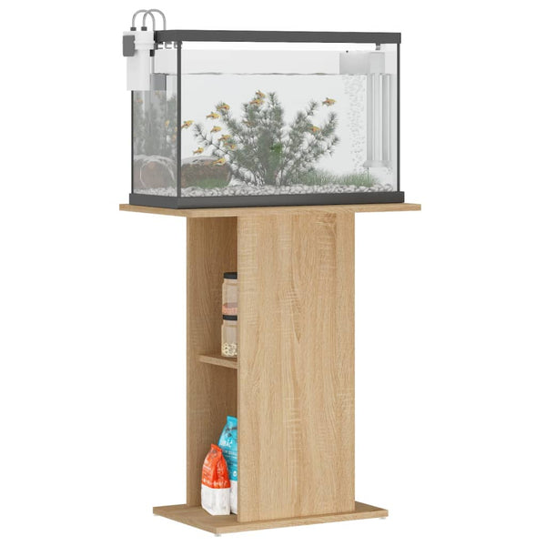 Aquariumständer Sonoma-Eiche, 60,5 cm