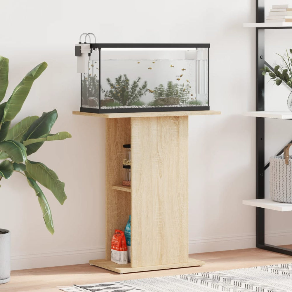 Aquariumständer Sonoma-Eiche, 60,5 cm