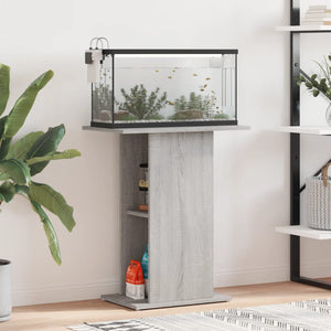 Aquariumständer Grau Sonoma 60,5 cm